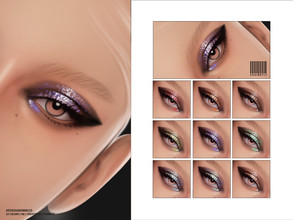 Sims 4 — Eyeshadow | N153 by cosimetic — - Female - 10 Swatches. - 10 Custom thumbnail. - You can find it in the makeup