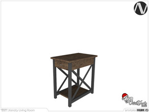 Sims 3 — Kendry End Table by ArtVitalex — Christmas Collection | All rights reserved | Belong to 2022 ArtVitalex@TSR -