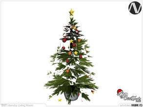 Sims 3 — Kendry Christmas Tree Adorned by ArtVitalex — Christmas Collection | All rights reserved | Belong to 2022