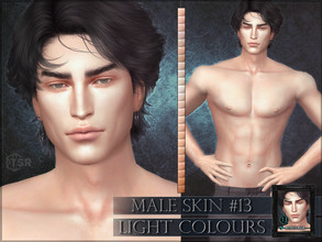 Sims 4 — Male skin 13 - Light colours by RemusSirion — Full-coverage skin for male sims in light shades This skin comes