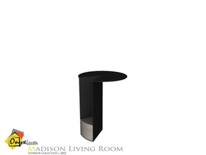 Sims 3 — Madison End Table by Onyxium — Onyxium@TSR Design Workshop Living Room Collection | Belong To The 2022 Year