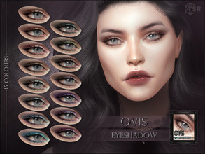 Sims 4 — Ovis Eyeshadow by RemusSirion — Ovis, a shimmery eyeshadow eyeshadow category 15 colours female, teen-elder HQ