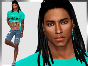 Sims 4 — Zephyr Knox by DarkWave14 — Download all CC's listed in the Required Tab to have the sim like in the pictures.