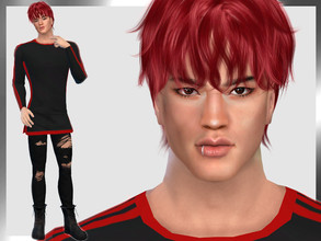 Sims 4 — Yuki Miura by DarkWave14 — Download all CC's listed in the Required Tab to have the sim like in the pictures.