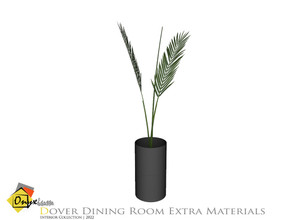 Sims 3 — Dover Big Plant by Onyxium — Onyxium@TSR Design Workshop Dining Room Collection | Belong To The 2022 Year