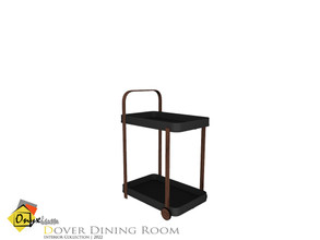 Sims 3 — Dover Dining Cart by Onyxium — Onyxium@TSR Design Workshop Dining Room Collection | Belong To The 2022 Year