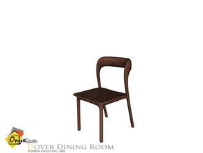 Sims 3 — Dover Dining Chair by Onyxium — Onyxium@TSR Design Workshop Dining Room Collection | Belong To The 2022 Year