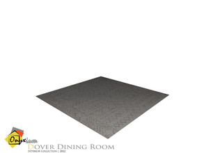 Sims 3 — Dover Rug by Onyxium — Onyxium@TSR Design Workshop Dining Room Collection | Belong To The 2022 Year