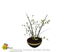 Sims 3 — Madison Small Plant by Onyxium — Onyxium@TSR Design Workshop Living Room Collection | Belong To The 2022 Year