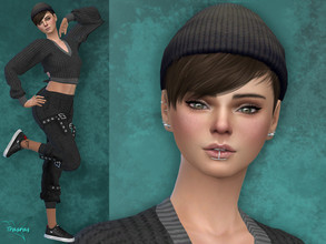 Sims 4 — Desiree Dupont by _TRASRAS — Hello I am Desiree and I love extreme sports Go to Required tab to upload necessary