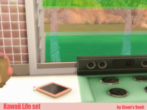 Sims 4 — Kawaii life tablet by siomisvault — And the last one it's a tablet and it's functional! hope you like it. Thank