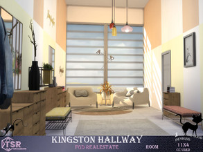 Sims 4 — Kingston Hallway by Merit_Selket — Kingston Hallway is a modern entrance in friendly colors, built for my Lot