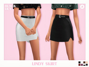 Sims 4 — Lindy Skirt by Black_Lily — YA/A/Teen 8 Swatches New item