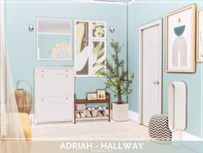 Sims 4 — Adria Hallway - TSR only CC by Mini_Simmer — Room type: Miscellaneous Size: 4x3 Price: $5,424 Wall Height: Short