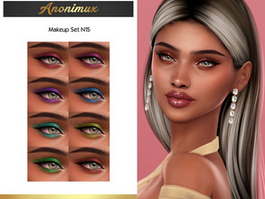 Sims 4 — Makeup Set N15 - Eyeshadow by Anonimux_Simmer — - 8 Shades - HQ - Thanks to all CC creators - I hope you enjoy!