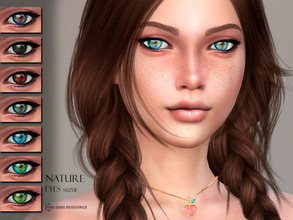 Sims 4 — Nature Eyes N29 by Suzue — -20 Swatches -Facepaint Category -For all Ages and Genders -HQ Compatible