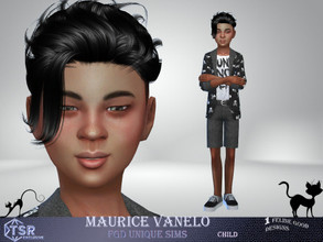 Sims 4 — Maurice Vanelo by Merit_Selket — Maurice is well known in the neighbourhood and knows everyone Maurice Vanelo