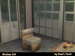 Sims 4 — Avalon Living chair by siomisvault — I hope you like this living chair I like it and I'm using it in several