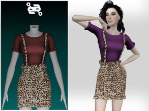 Sims 4 — Dress No.63 by BeatBBQ — - 8 Colors - All Texture Maps - New Mesh (All LODs) - Custom Thumbnail - HQ Compatible