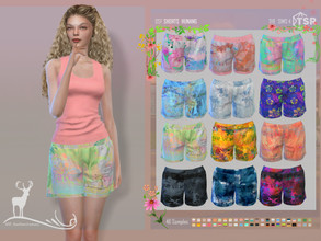 Sims 4 — HUNANG SHORTS   by DanSimsFantasy — Ideal for those quiet moments in your home, it can be useful for the coming