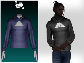 Sims 4 — Male Sweatshirt No.3 by BeatBBQ — - 8 Colors - All Texture Maps - New Mesh (All LODs) - Custom Thumbnail - HQ