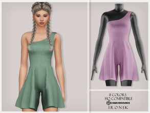 Sims 4 — Costume No.44  by _ironik_ — _ironik_ Costume No.44 -8 Colors -HQ Compatible -New Mesh (All LODs) -All Texture