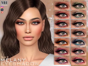 Sims 4 — Melany Eyeshadow N42 by MagicHand — Rose eyes makeup in 16 colors - HQ Compatible. Preview - CAS thumbnail