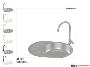 Sims 4 — Alces Kitchen Sink by wondymoon — Alces Kitchen Sink Wondymoon Sims 4 Creations | 2023