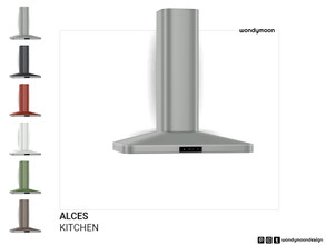 Sims 4 — Alces Stove Hood by wondymoon — Alces Kitchen Stove Hood Wondymoon Sims 4 Creations | 2023