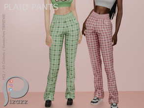 Sims 4 — Plaid pants by pizazz — Sims 4. Base Game fits all-sized sims. Plaid pants. Dress it up or keep it casual. Make
