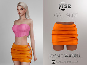 Sims 4 — Gal Skirt by Joan_Campbell_Beauty_ — 10 swatches Custom thumbnail Original mesh Hq compatible