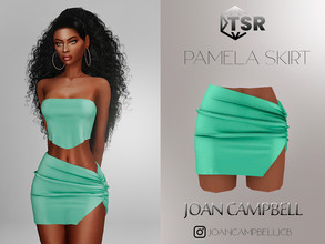Sims 4 — Pamela Skirt by Joan_Campbell_Beauty_ — 10 swatches Custom thumbnail Original mesh Hq compatible