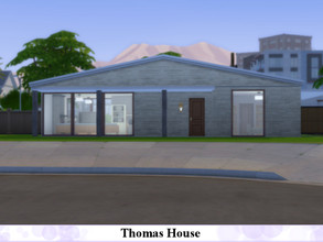 Sims 4 — Thomas House by patreshasediting2 — This is a beautiful 3 bedroom home. Based off my own home I am currently