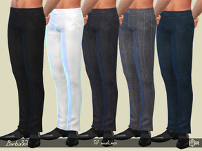 Sims 4 — Sergio Suit - Trousers by Birba32 — Set of 10 elegant trousers to match with my Sergio double-breasted jacket.