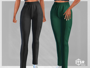 Sims 4 — Straight Leg New Style Pants by saliwa — Straight Leg New Style Pants For Casual Wear
