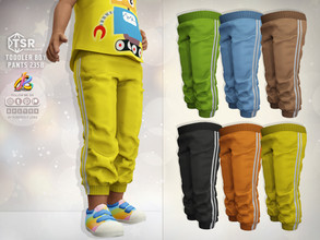 Sims 4 — Toddler Boy Pants 235B - Retexture by RobertaPLobo — :: Toddler Pants 235B - TS4 :: Only for Boys :: 6 swatches