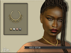 Sims 4 — Noelle Septum by PlayersWonderland — A new stylish septum for your Sims! Specs - 4 Swatches - Custom thumbnails