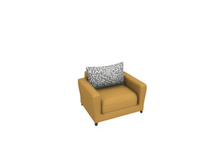 Sims 4 — Novato Sofa Single by Onyxium — Onyxium@TSR Design Workshop Living Room Collection | Belong To The 2023 Year