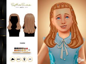 Sims 4 — Loaiza Hairstyle (Children) by sehablasimlish — I hope ypu like it and enjoy it