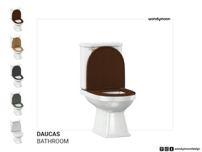 Sims 4 — Daucas Toilet by wondymoon — Daucas Bathroom Toilet Wondymoon Sims 4 Creations | 2023