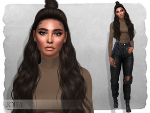 Sims 4 — Serena Artega by Jolea — If you want the Sim to look the same as in the pictures you need to download all the CC