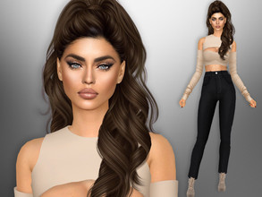 Sims 4 — Justina Tipton by divaka45 — Go to the tab Required to download the CC needed. DOWNLOAD EVERYTHING IF YOU WANT
