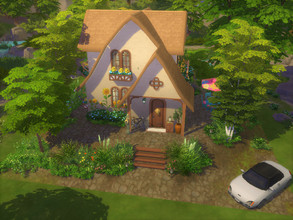 Sims 4 — Sunflowers Cottage no cc by sgK452 — LOT 20X20 A charming typical Henford-on-Bagley countryside cottage, yet it