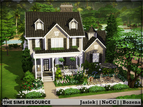 Sims 4 — Jasiek - Shell by Bozena — The house is located in the Henford on Bagley . Have fun Lot: 30 x 20 Value: $ 48 669