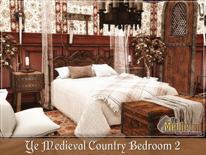 Sims 4 — Ye Medieval Bedroom 2 by MychQQQ — Value: $ 21,370 Size: 6x6