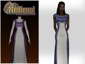 Sims 4 — Ye Medieval Isabella Dress by BeatBBQ — - 4 Colors - All Texture Maps - New Mesh (All LODs) - Custom Thumbnail -