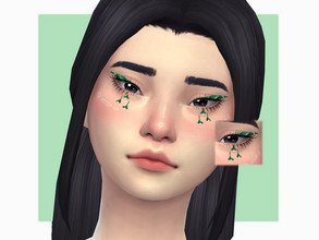 Sims 4 — Lily Of The Valley Eyeliner by Sagittariah — base game compatible 2 swatches properly tagged enabled for all