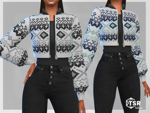Sims 4 — Cardigan Design Winter Jackets by saliwa — Cardigan Design Winter Jackets Design by Saliwa