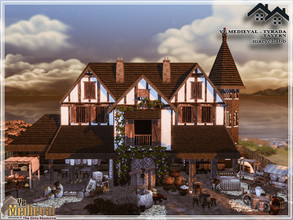 Sims 4 — Ye Medieval - Tyrada - Tavern by marychabb — I present to you a Tavern where your sim can feel like in the