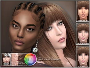 Sims 4 — Skin Sophie by BAkalia — Hello :) Realistic facemask and body for female sims. Many mixing possibilities. I hope
